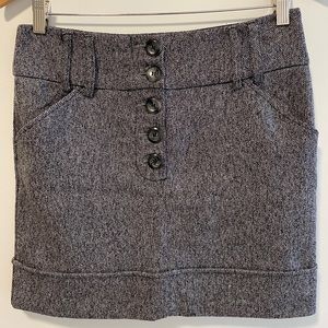 Dynamite Tweed Mini Skirt